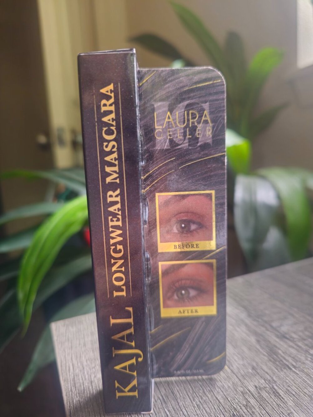 Laura Geller Kajal Longwear Volumizing Liquid Mascara Full sz Black unscented - Picture 3 of 4